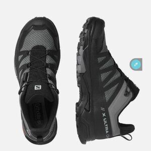 Salomon X Ultra 4 Low GTX Men’s Size 11 Wide Trail Hiking Running Shoes Gore-Tex